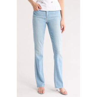 L'agence Ruth Raw Hem Straight Leg Jeans in Olympia at Nordstrom Rack, Size 23