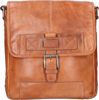Santini schoudertas unisex TAN