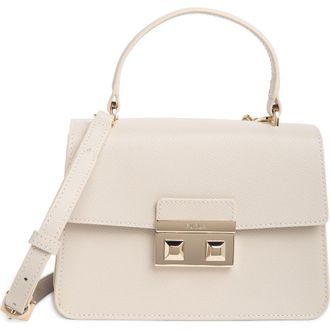 Furla Bella Mini Top Handle Satchel in Perla E at Nordstrom Rack