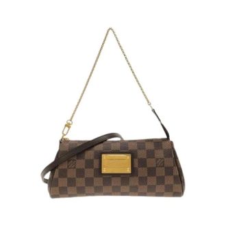 Louis Vuitton Pre-owned Eva Damier Schoudertas - Dames - Pre-owned - Bruin - Maat: ONE Size