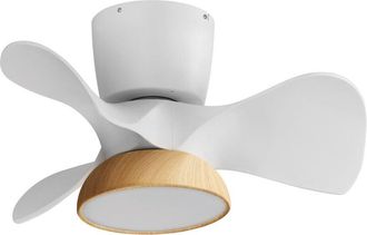 MDC Ventilador VIENA DC LED b/m