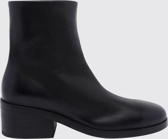 Mars&egrave;ll Olo Calf Leather Ankle Boots with Side Zip Closure