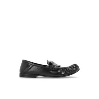 Marni Loafers, female, Black, Size: 7 1/2 US Moccasin Loafer