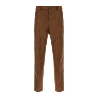 Pantaloni Torino Straight Trousers, male, Brown, Size: 2XL Michael Pant