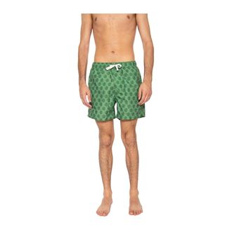 Only & Sons Only & Sons - Onsbasile Life Zwemshort - Heren - Badkleding - Groen - Maat: M Poliester
