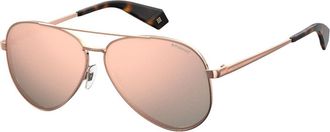 Polaroid PLD 6069/S/X 210/0J Womens Sunglasses Gold Size 61