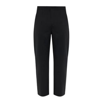 Jacquemus Suit Trousers, male, Black, Size: 2XL Wool-Blend Trousers