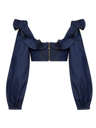 Zimmermann Aster Blouse - Blue