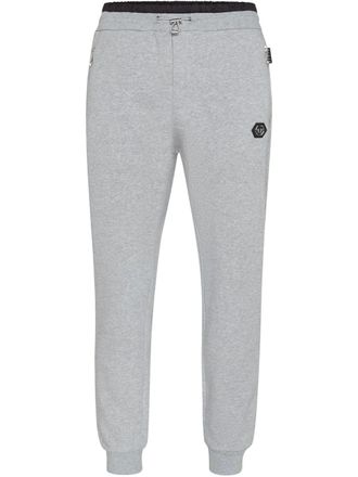 Philipp Plein puffered track pants - Grey