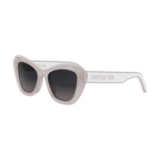 Dior Ladies Black Butterfly Sunglasses DIORPACIFICB3U 40GL