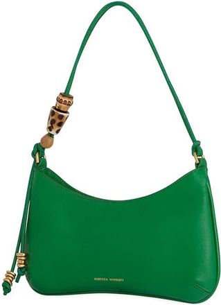 Rebecca Minkoff Reina Leather Shoulder Bag in Kelly Green at Nordstrom