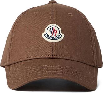 Moncler logo-patch baseball cap - Bruin
