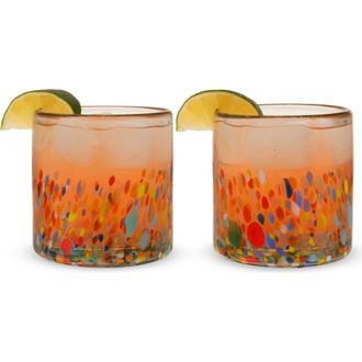 Twine Segunda Vida Artistico Recycled Tumblers Set of 2 in Multicolor at Nordstrom