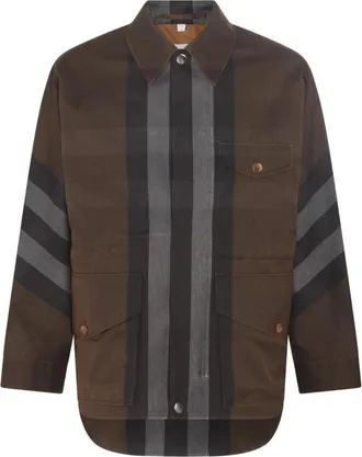 Burberry Parka Jas - Dames - Zomerjassen - Bruin - M - Jassen