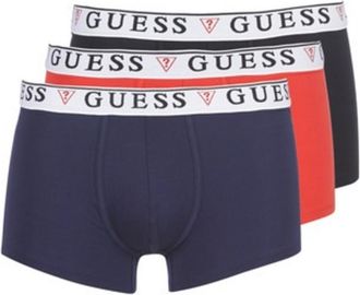 Guess Mens Logo Boxer Shorts 3-Pack, Size XX-Large