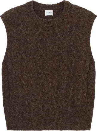 Closed Mujer, Jerseys, Marr&oacute;n, Talla: XS