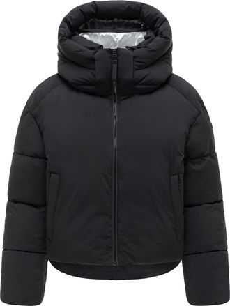 Marikoo Zilvaa dames winterjas - korte pufferjas met afneembare capuchon
