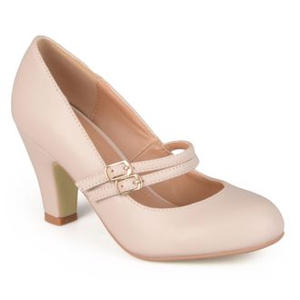 Journee Collection Women & apos;s Windy Medium and Wide Width Pumps