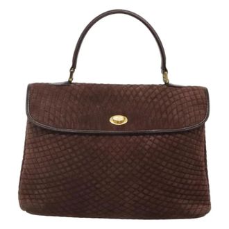 Bally Pre-owned Camoscio handbags - - Pre-owned - Donna - Marrone - ONE SIZE