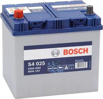 Bosch S4025 Bater&iacute;a De Coche 60ah 540a En - Bosch