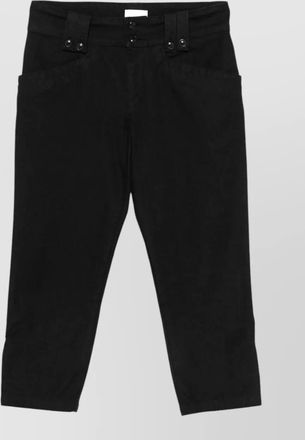Isabel Marant denim high-rise cropped capri pants