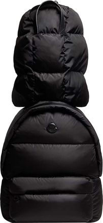Moncler Black Padded Backpack