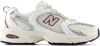 New Balance 530 Sneakers in Sea Salt/Mercury Red Men Low-Top