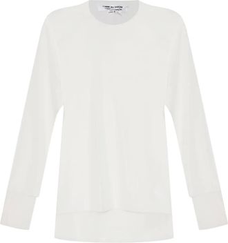 Comme Des Garçons Blusa semi trasparente - Bianco