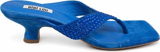 Bibi Lou Womens Bellezza Heel Sandal In Blue