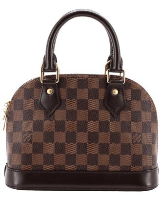 Louis Vuitton Alma Handbag Damier Bb (Authentic Pre-Loved)