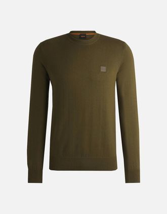 HUGO BOSS Mens Hugo Boss Mens Khaki Kanovano Knit - Tan - Size: 38