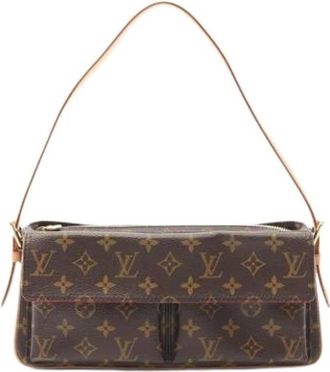 Louis Vuitton Pre-owned Shoulder Bags, female, Brown, Size: ONE SIZE Pre-owned Canvas louis-vuitton-bags