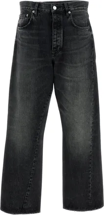 Sunflower Relaxed Fit Five-Pocket Jeans with Kick-Flare Hem