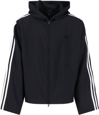Yohji Yamamoto Felpa Zip 3-Stripes