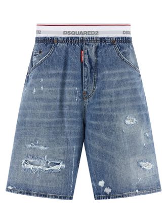 Dsquared2 Dsquared&sup2; Cotton Bermuda Mens Shorts