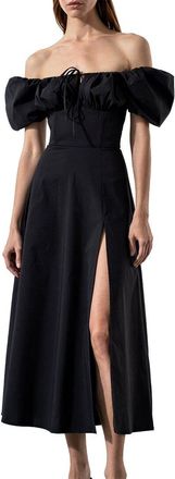 Nia Nia Off-The-Shoulder Mini Dress