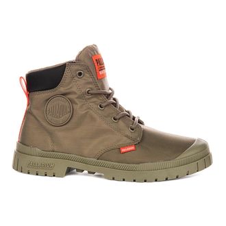 Palladium Lace-up Boots, male, Green, 12 UK, Pampa Sp20 Cuff WP+ Lace Up Boot
