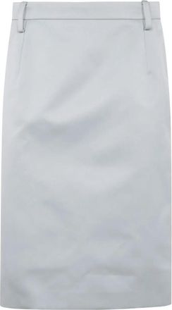 N°21 Satin Pencil Skirt