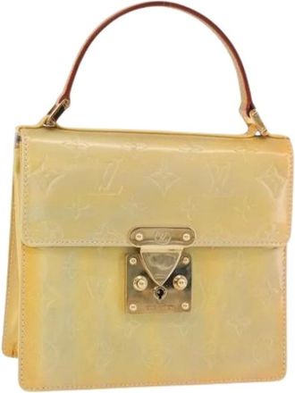 Louis Vuitton Pre-owned Handbags, female, Beige, Size: ONE SIZE Pre-owned Vintage Handbag