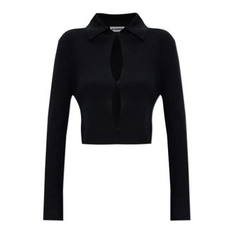 Jil Sander Dames, Truien, Zwart, Maat: M Wol