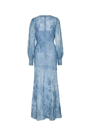 Ermanno Scervino Womens Abito Con Sottoveste Denim Abiti Dress