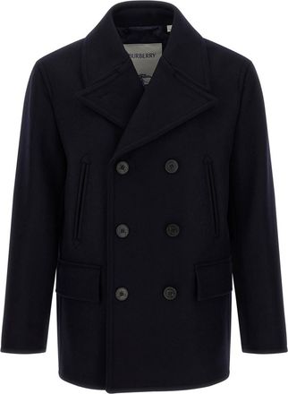 Burberry Dark Blue Shelborne Coat