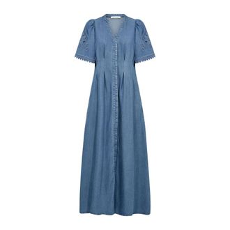 Co'Couture Maxi Dresses, female, Blue, Size: S Dresses