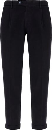 Re-hash Chino con pieghe - Nero