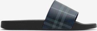 Burberry Check Slides