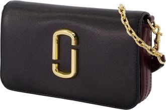 Marc Jacobs Womens The Wallet On Chain - Marc Jacobs Leather Black Cowhide Bags Wallets-On-Chain