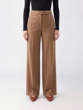 Max Mara Pants Woman color Camel