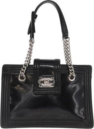 Chanel Pre-owned Shoulder Bags, female, Black, Size: ONE SIZE Pre-owned Vintage Shoulder Bag
