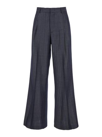Etro Grey Wide Leg Pant