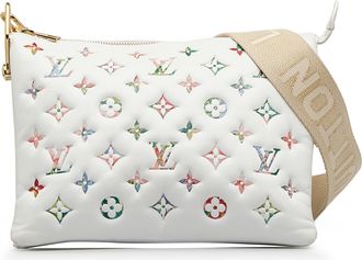 Louis Vuitton Pre-owned Womens Pochette Mtis Reverse Monogramm45886 - White Leather - One Size